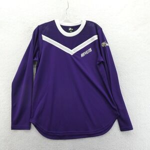 G-III 4Her Shirt Womens Medium Baltimore Ravens Purple Long Sleeve Mesh Y2K‎ NFL